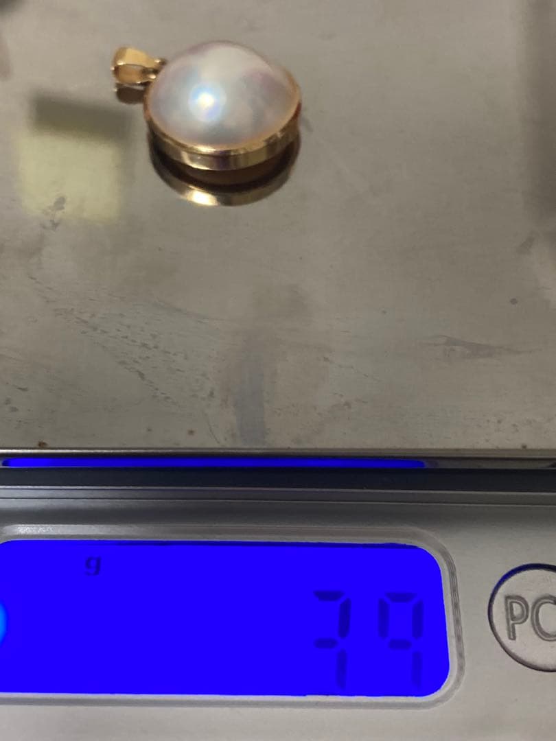 ☆*☆様 k18 マベパール　ネックレストップ