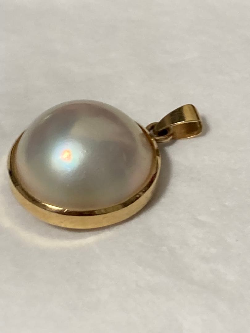 ☆*☆様 k18 マベパール　ネックレストップ