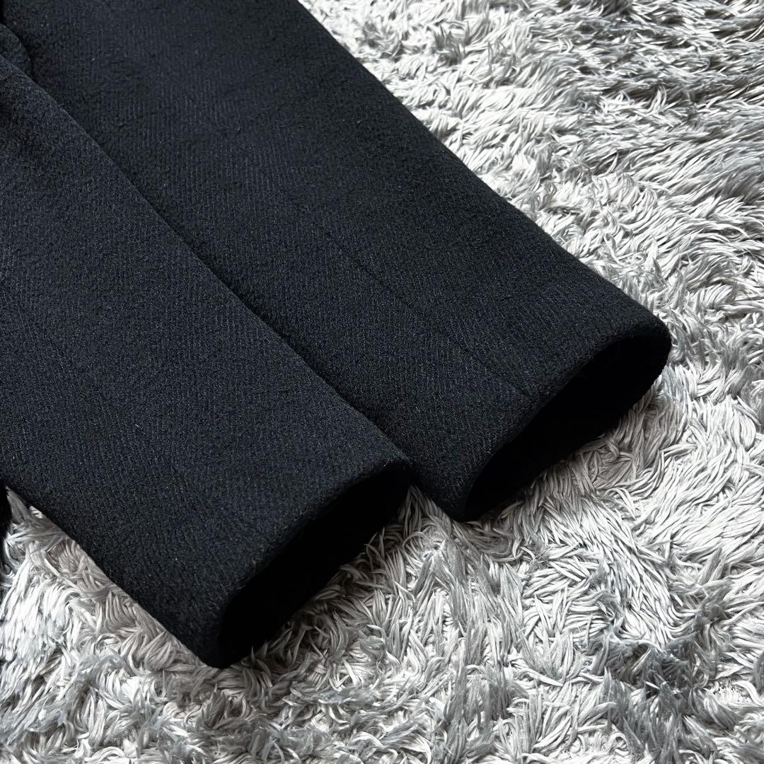 アンタイトル 現行タグ　フーデッドコート　ブラック　L相当　美品