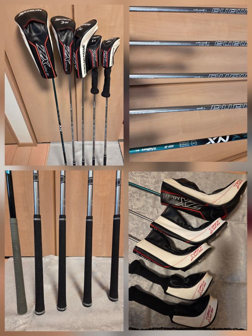 Srixon ZX5 MK2 クラブ 5本セット 美品