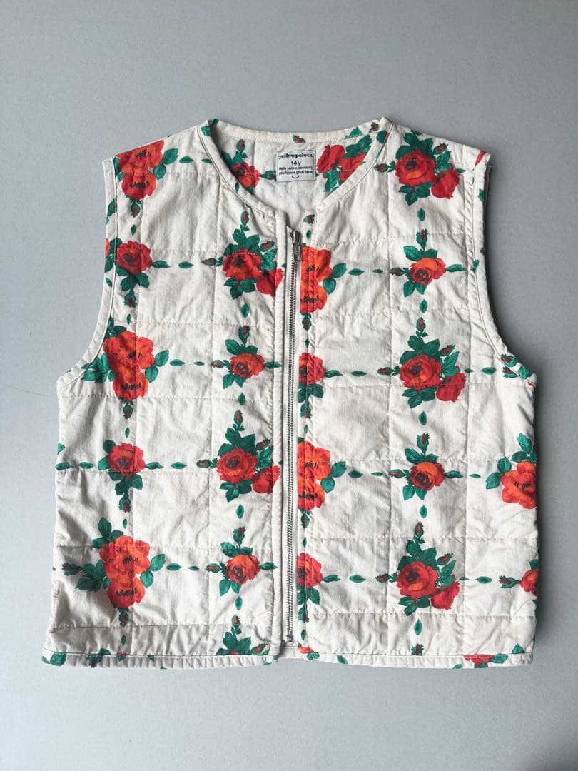 yellowpelota キルティングベスト 14Y 【日本160サイズ相当】