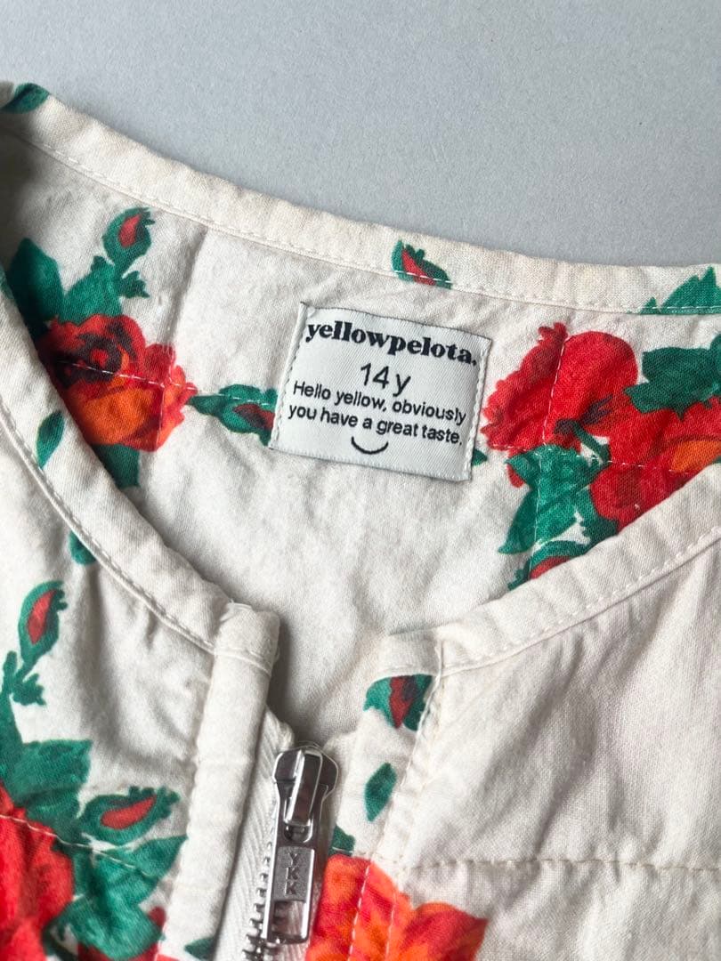 yellowpelota キルティングベスト 14Y 【日本160サイズ相当】