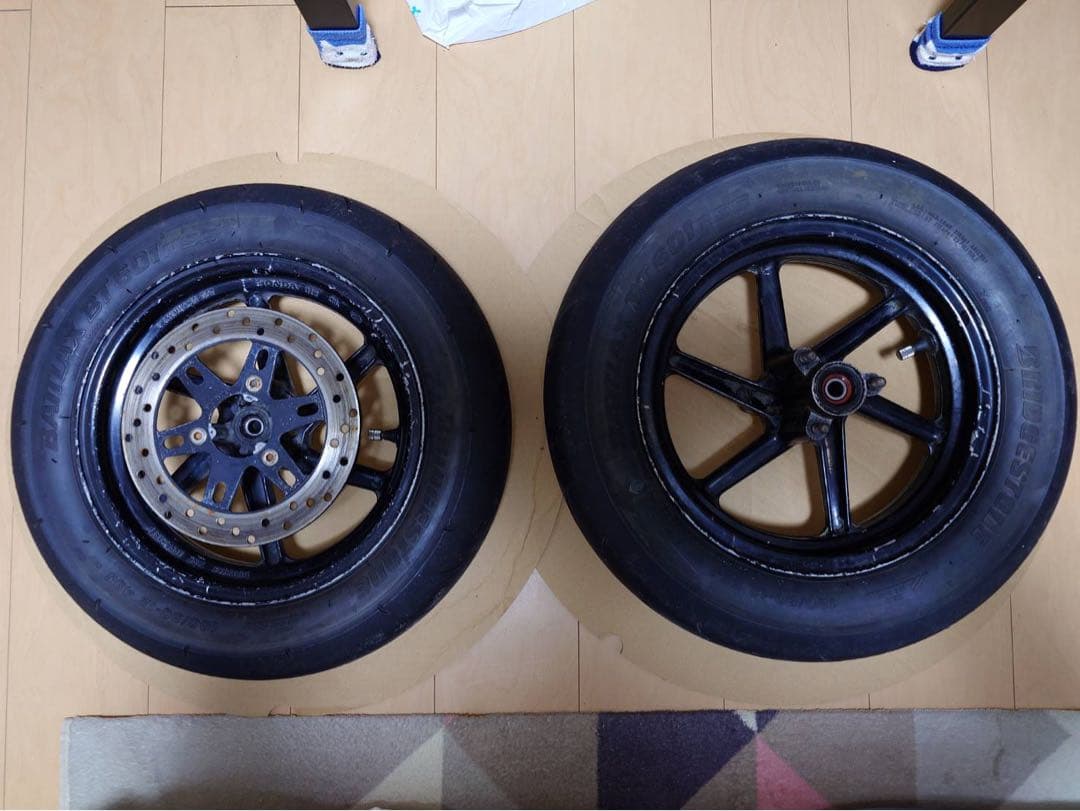 NSR50前後セット　ブリヂストン 5スポーク ホイール