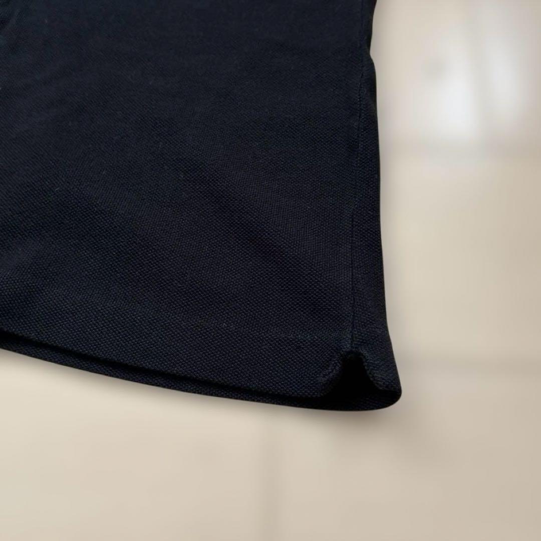 【Vintage】70s FRENCH LACOSTE ブラック ポロシャツ