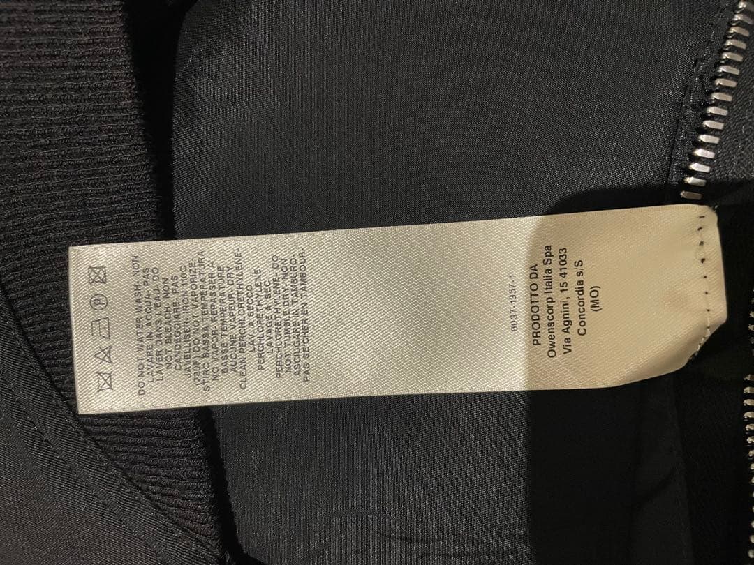 リックオウエンス フライトボンバージャケット