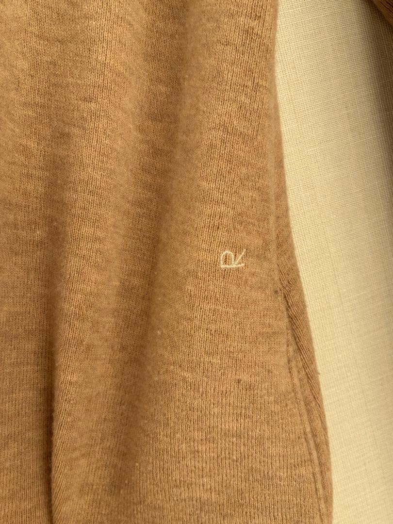 値下げ【45R】ウールニットコートカーディガン(ベージュ)