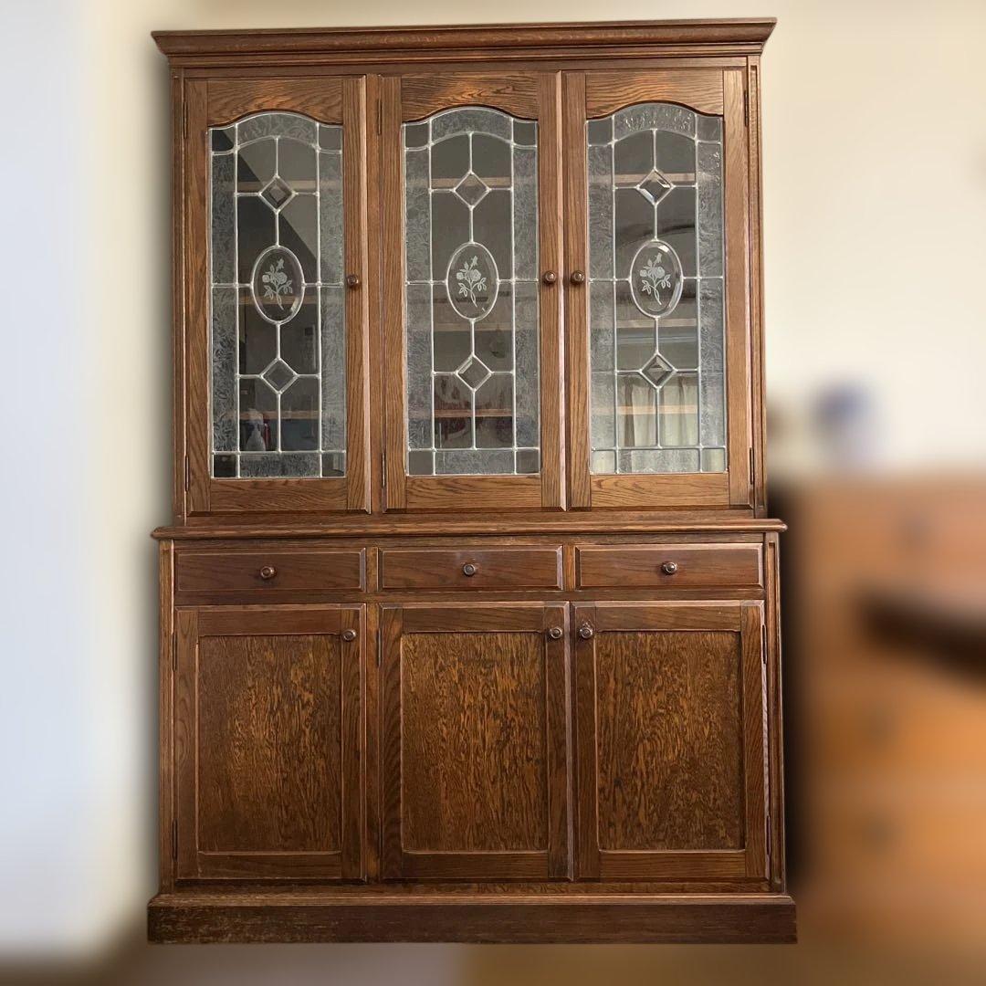 三越家具　カントリーハウス　ブルージュ　カップボード