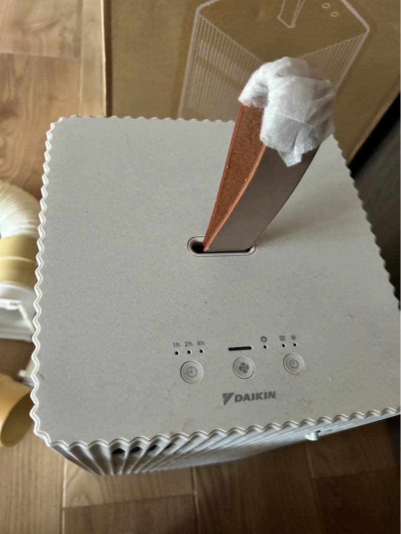 ポータブルエアコン　Carrime ダイキン　PCA10YS-W