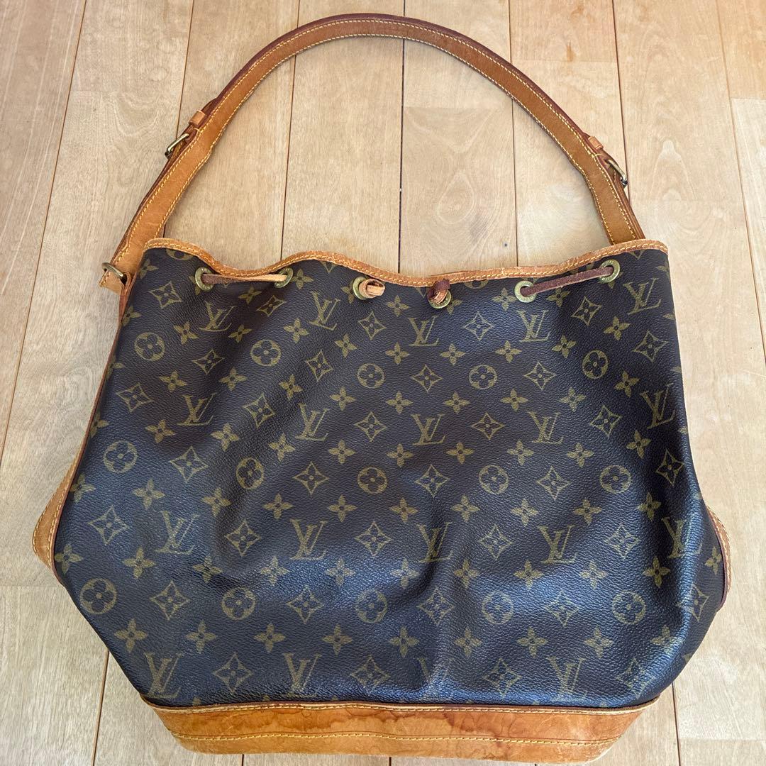 【LOUIS VUITTON】ノエ　モノグラム　ショルダーバッグ　巾着型