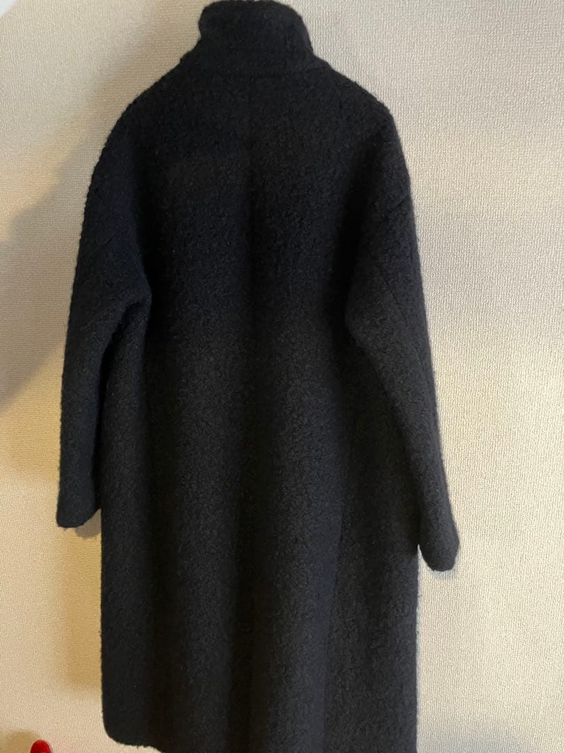 ま*ー様 J&M DAVIDSON ブラック　ウールロングコート