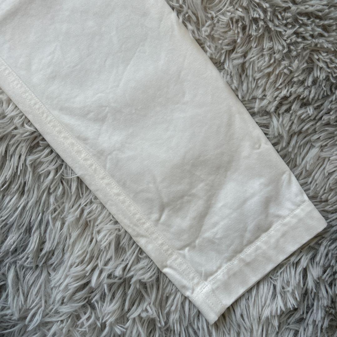 【新品】ゴーシュ カツラギテーパードパンツ ホワイト 2サイズ 22年モデル