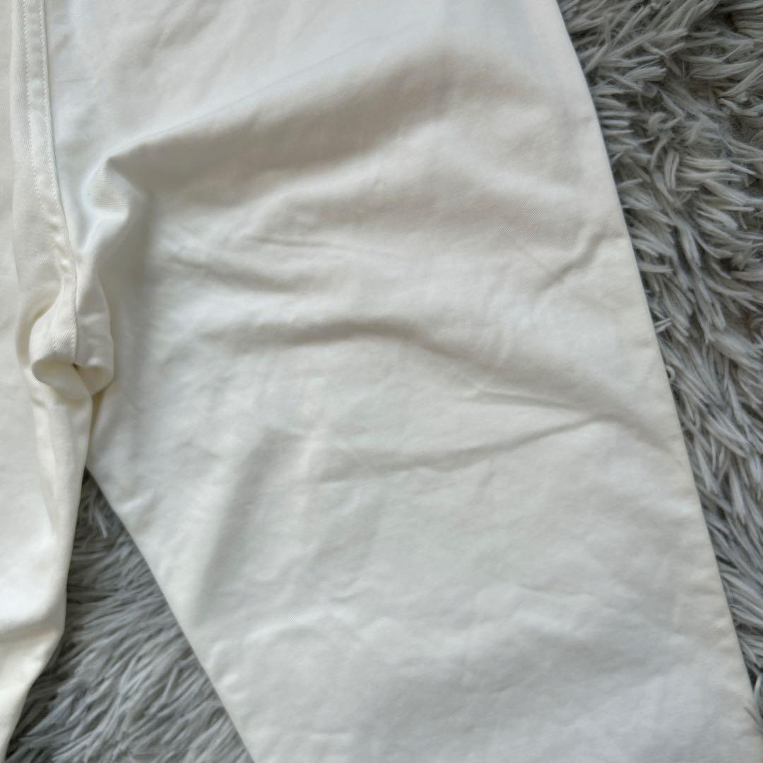 【新品】ゴーシュ カツラギテーパードパンツ ホワイト 2サイズ 22年モデル