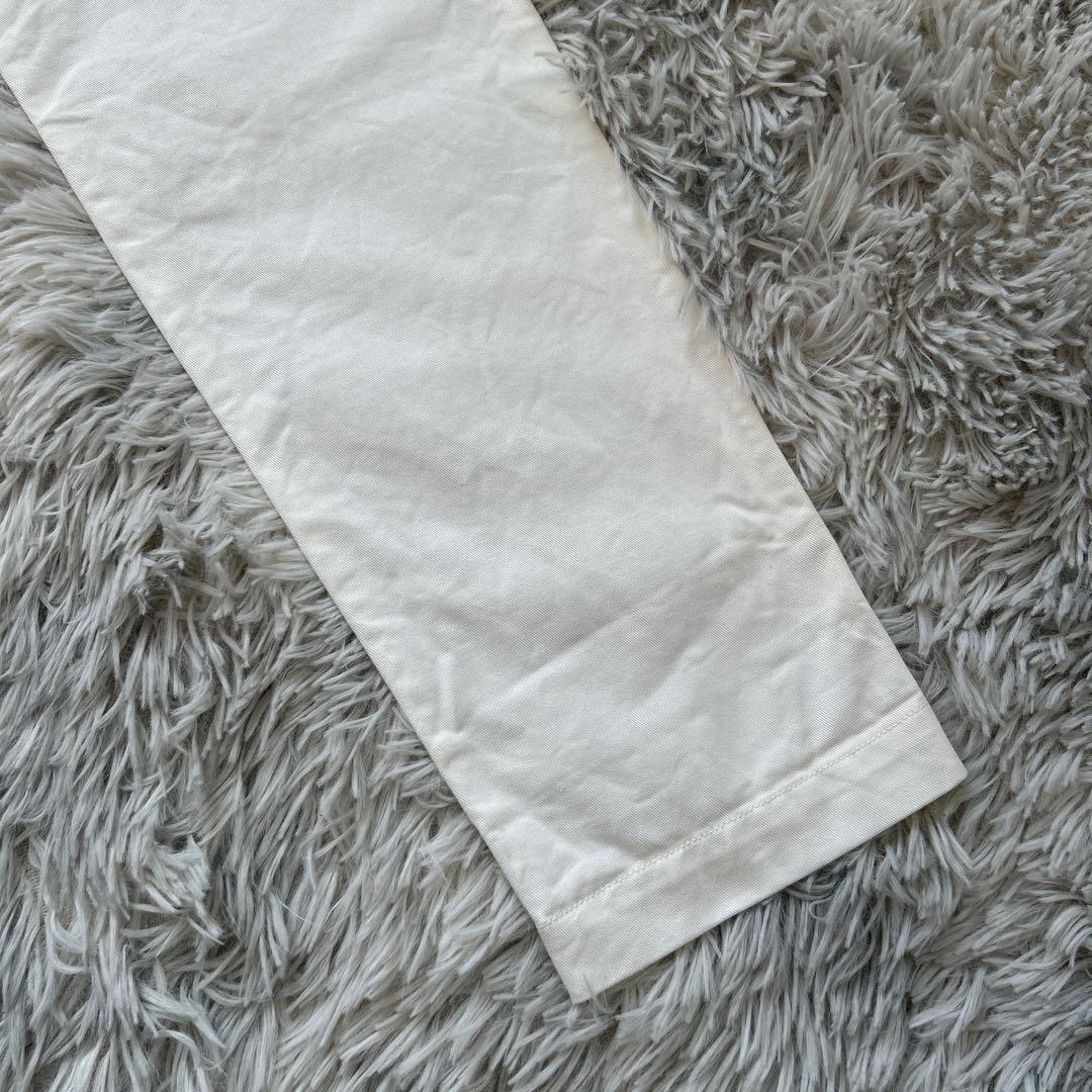 【新品】ゴーシュ カツラギテーパードパンツ ホワイト 2サイズ 22年モデル