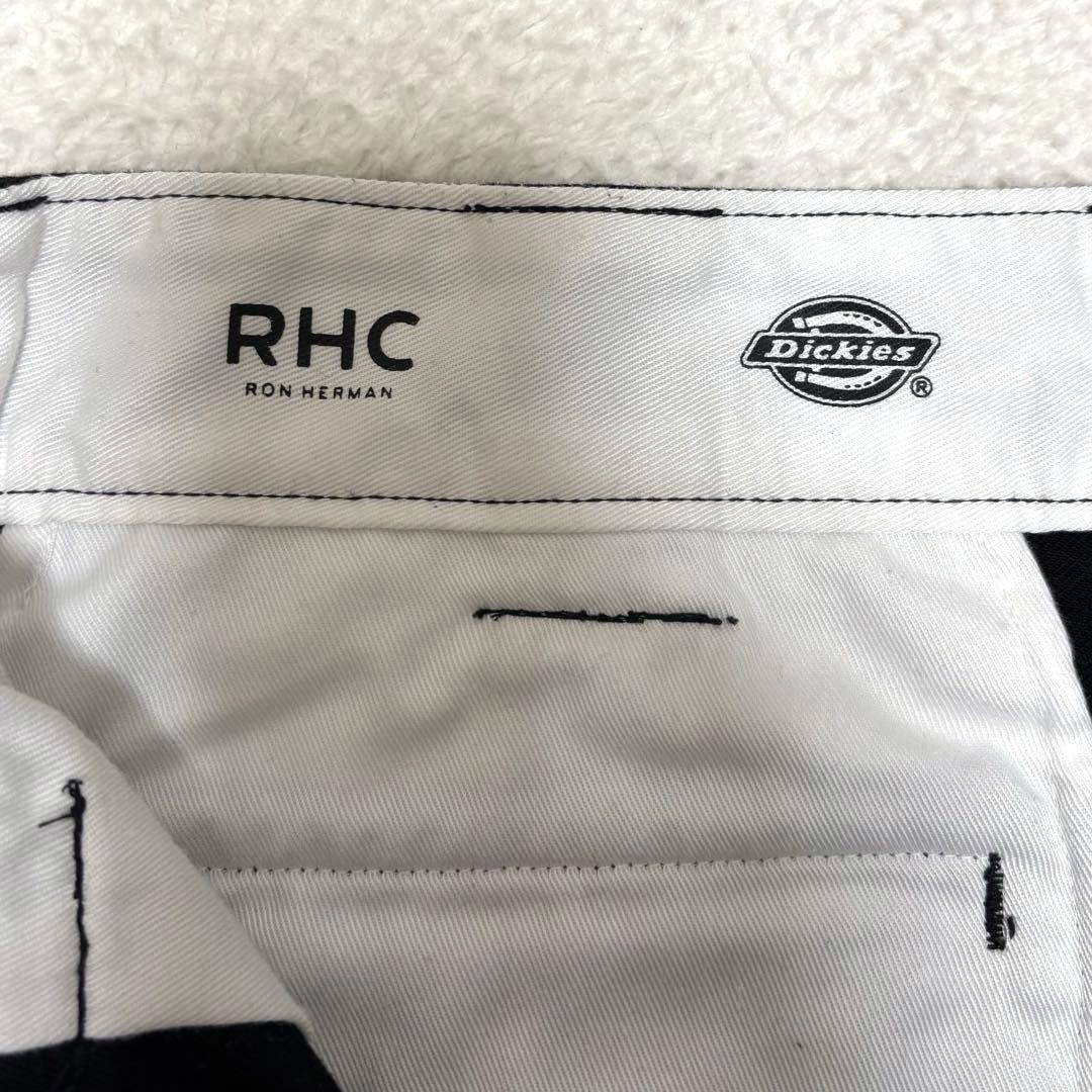 RHC別注 ロンハーマン × ディッキーズ ストレッチテーパード パンツ 黒