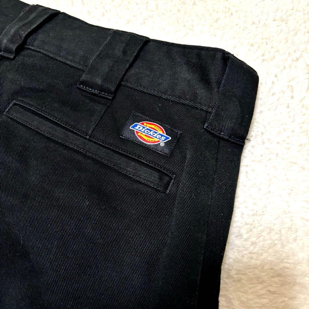 RHC別注 ロンハーマン × ディッキーズ ストレッチテーパード パンツ 黒