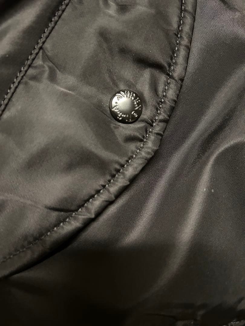 【美品】AVIREX MA-1 COMMERCIAL ブラック