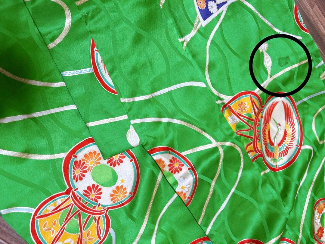 お買い得品♡七五三　7歳　女の子　フルセット　一式　緑系