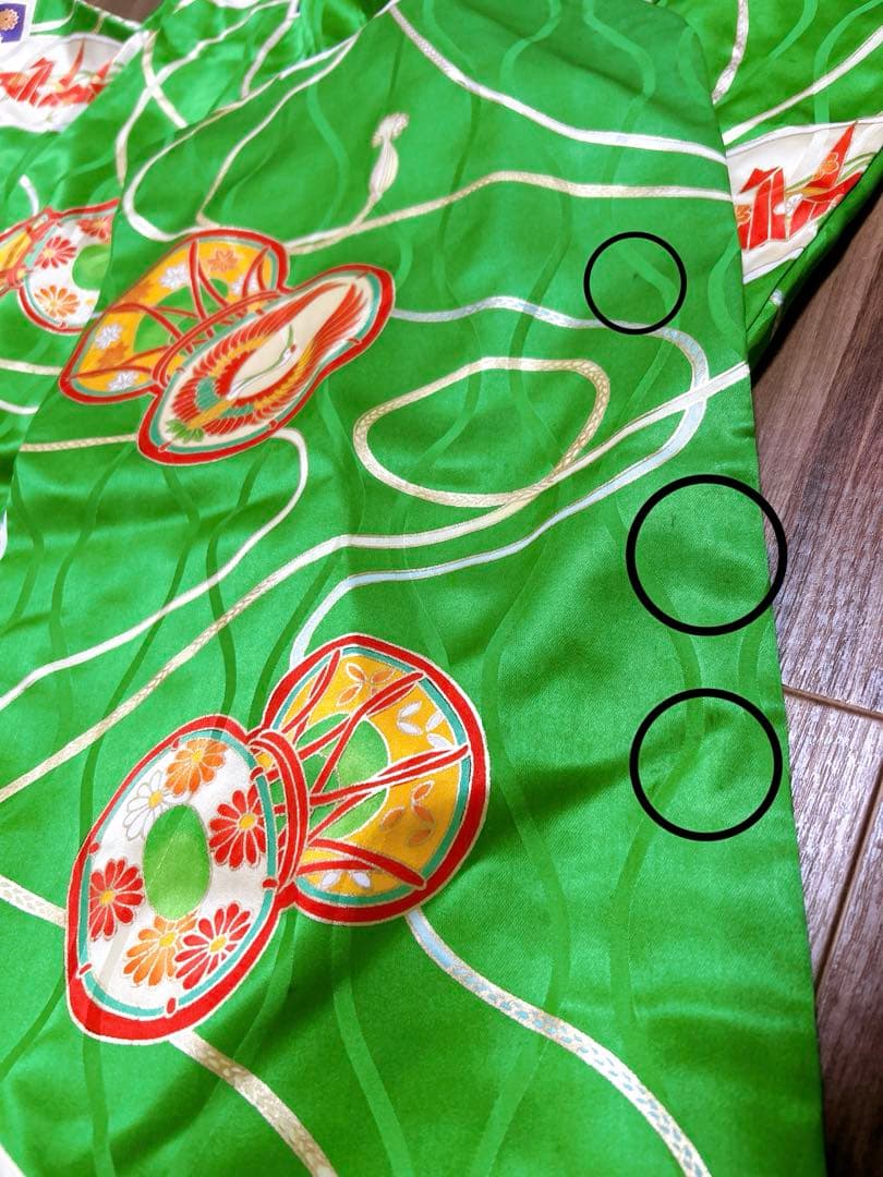 お買い得品♡七五三　7歳　女の子　フルセット　一式　緑系