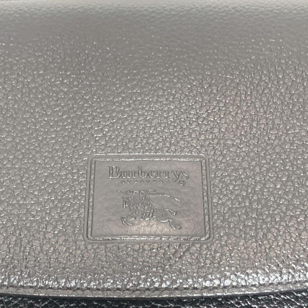 BURBERRYS バーバリー ショルダーバッグ ノバチェック オールレザー