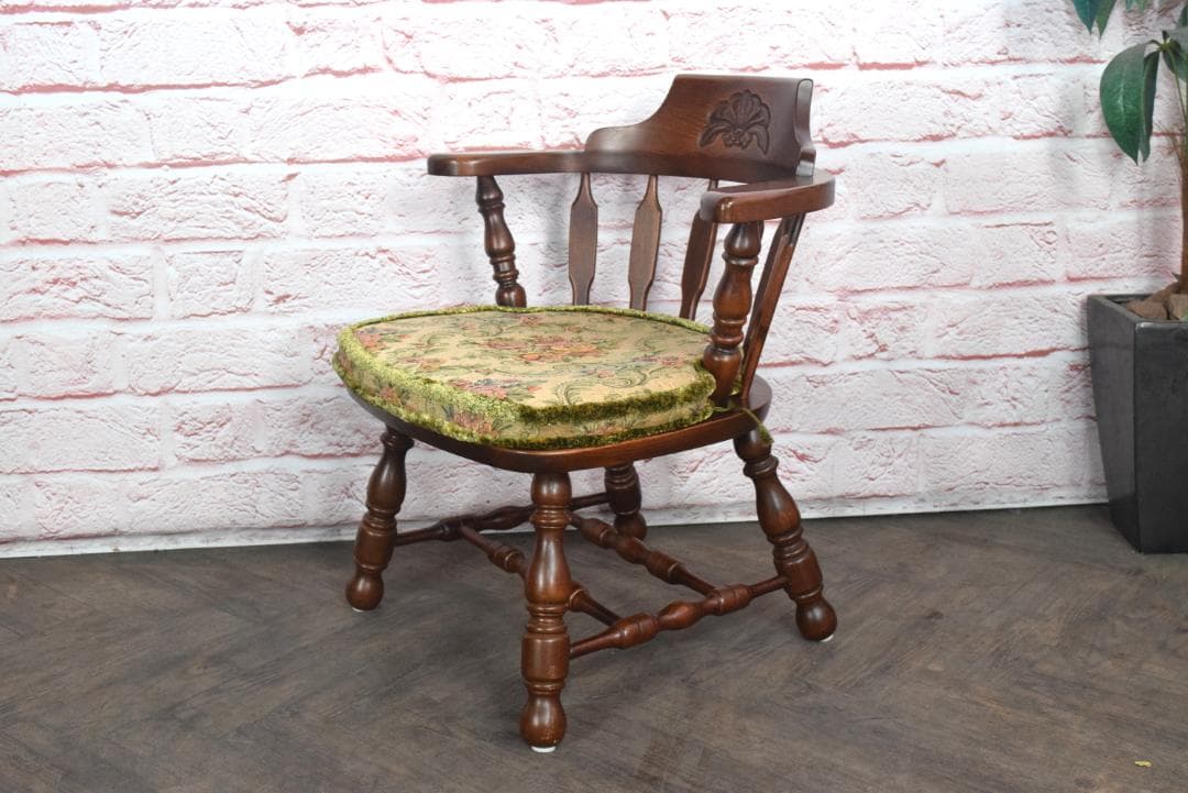 飛騨家具 WINDS 太平 ダイニングチェア スモーカーズボウ キャプテン　A