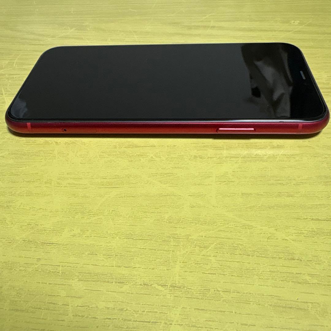 ［美品］Apple iPhone 11 (赤) 本体のみ 64GB SIMフリー
