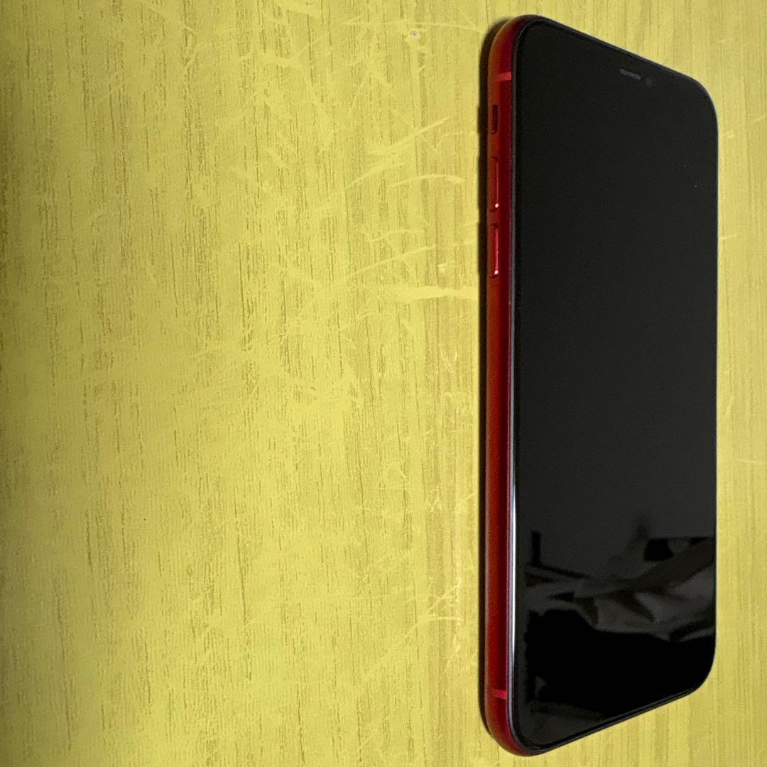 ［美品］Apple iPhone 11 (赤) 本体のみ 64GB SIMフリー