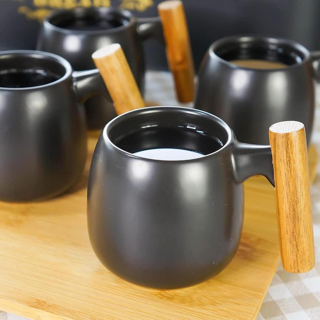 SOTECH ティーセットギフトアウトドア おしゃれ 携帯旅行茶器 木細工金属箱