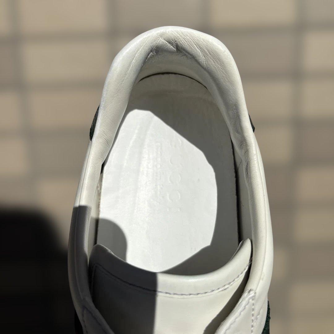 GUCCI シェリーライン　スネーク刺繍 レザースニーカー　シューズ　グッチ