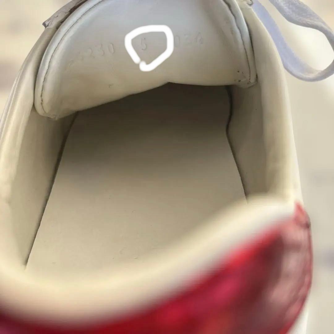 GUCCI シェリーライン　スネーク刺繍 レザースニーカー　シューズ　グッチ