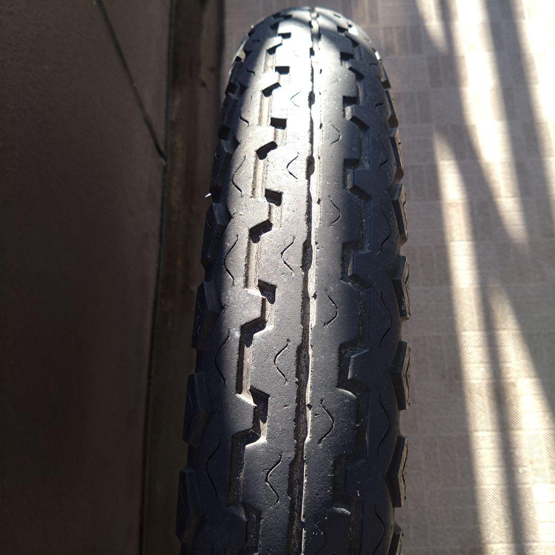 ぽこりん SR400 ドラム 純正フロントホイール&タイヤセット