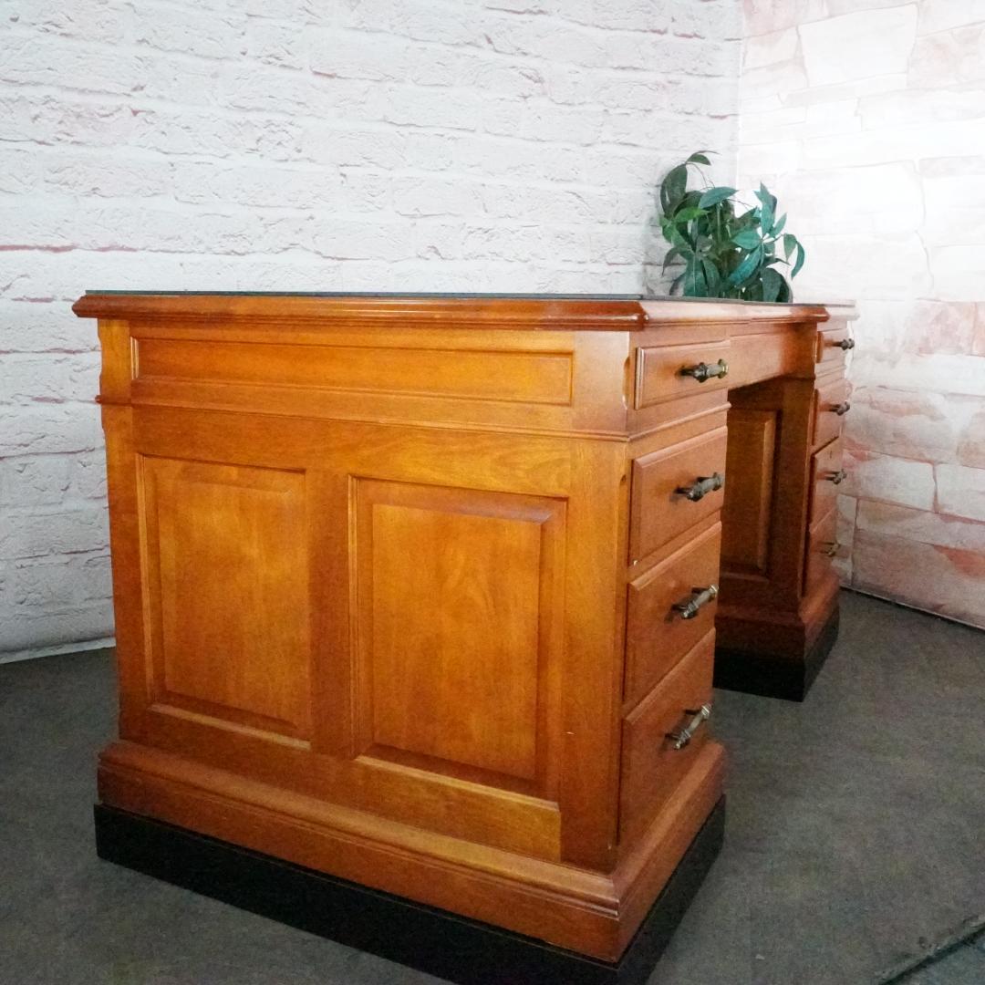 Daniel/横浜ダニエル 両袖机 エグゼクティブデスク役員 アーリーアメリカン