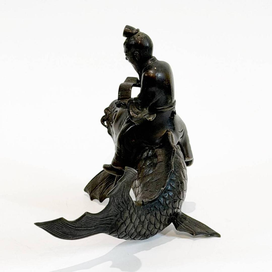 甲MJ20796　送料無料　即購入可能　スピード発送　鯉仙人　香炉