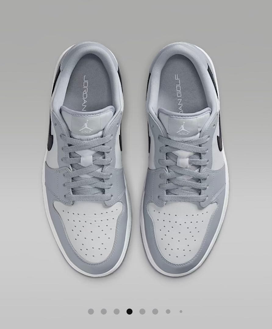 NIKE ゴルフ 新品未使用 28センチ グレー エアージョーダン