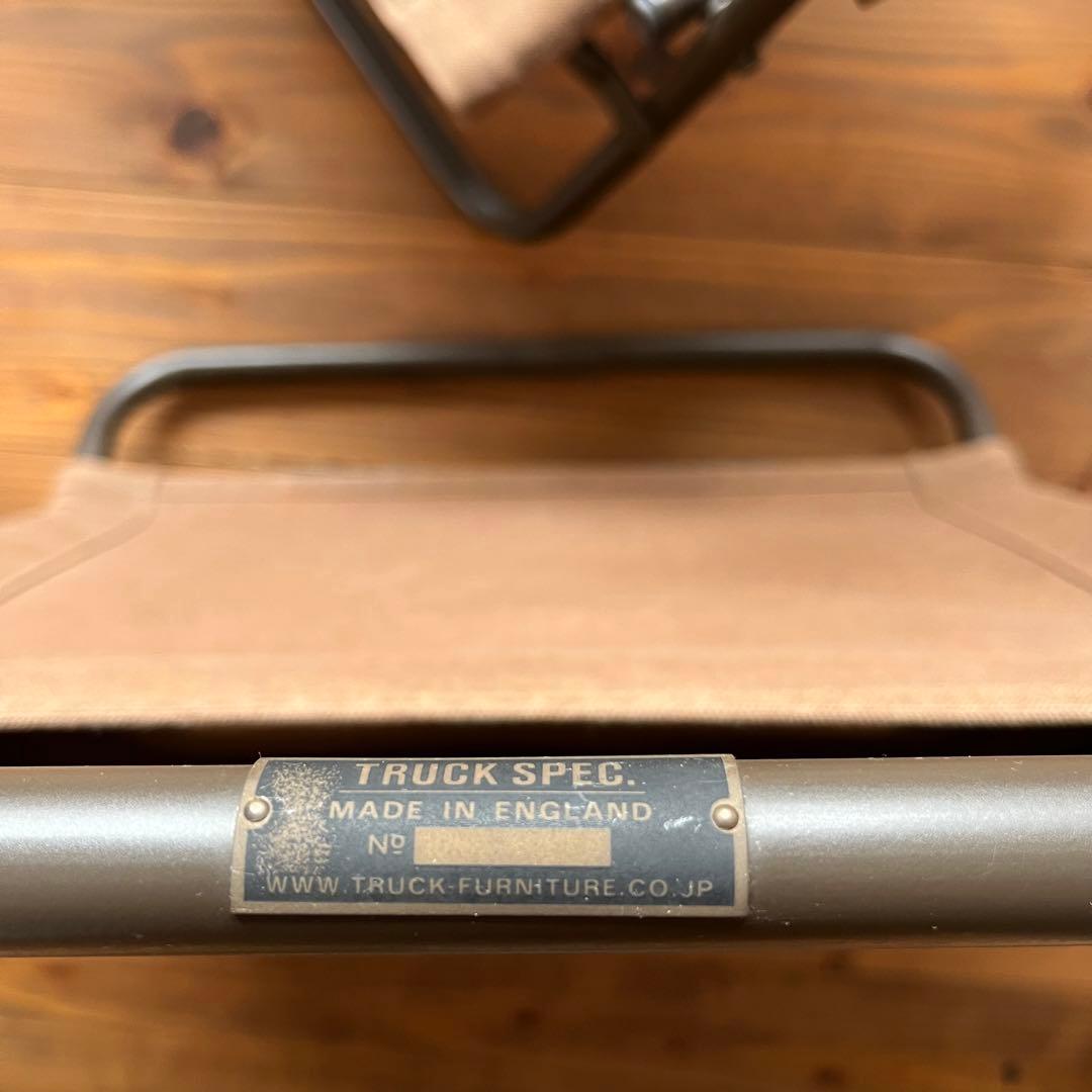 TRUCK FURNITURE FOLDING LOW CHAIR 新品セット