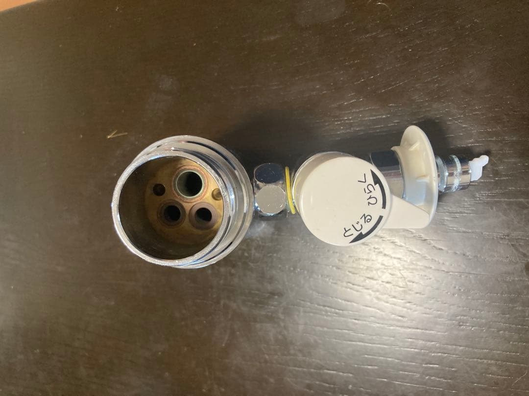 分岐水栓　NSJ-SXP8+AUADセット シルバー 食洗機設置に使用