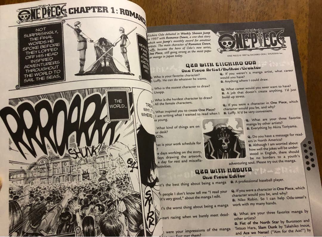 SHONEN JUMP Vol.1 英語版　洋書 北米版少年ジャンプ2003