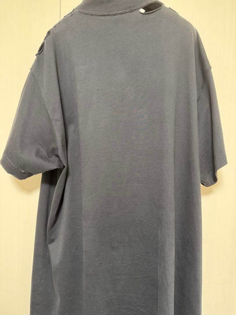 BALENCIAGA PRANET EARTH ダメージ加工 Tシャツ