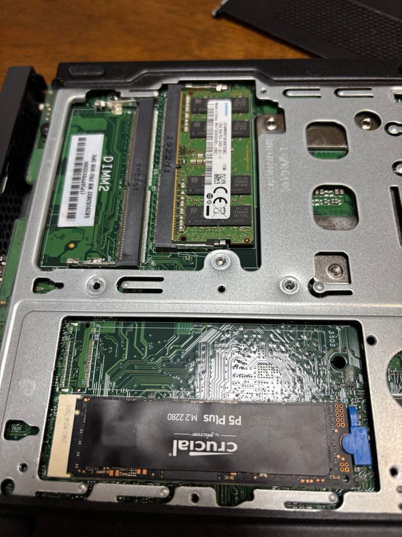 ThinkCentre M720q i5 8500T 16GB Office付き