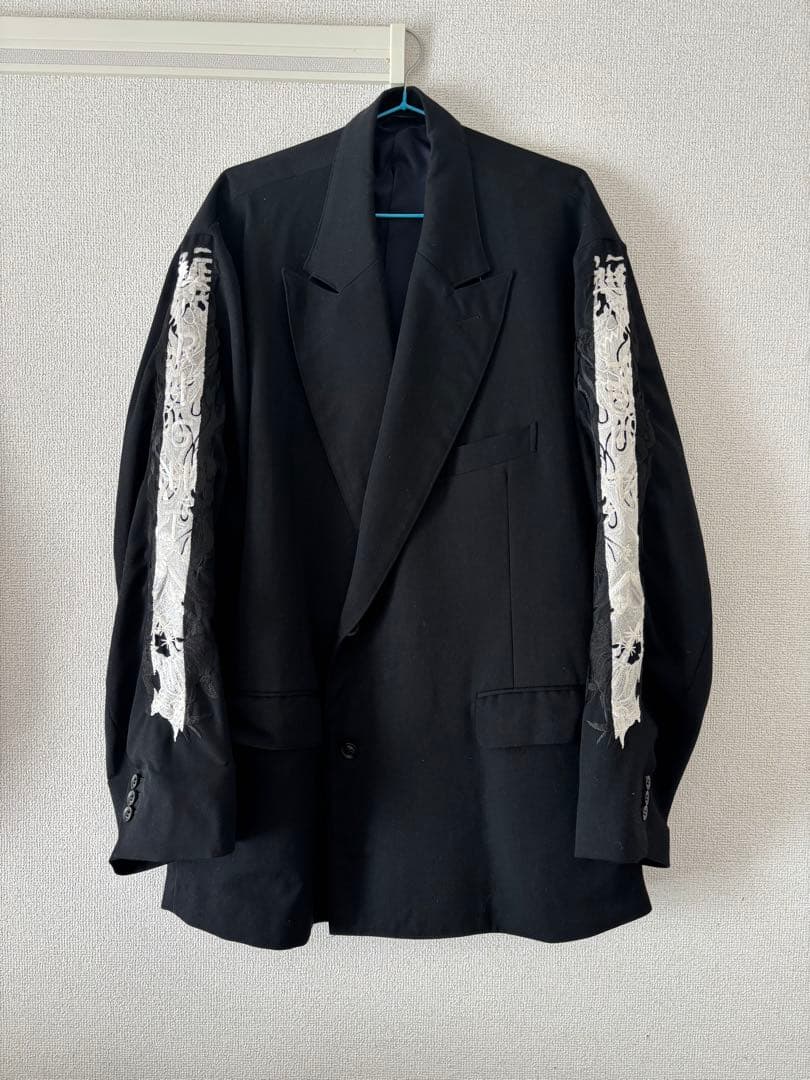 ジャケット・アウター LINED CHAOS EMBROIDERY TAILORED JACKET