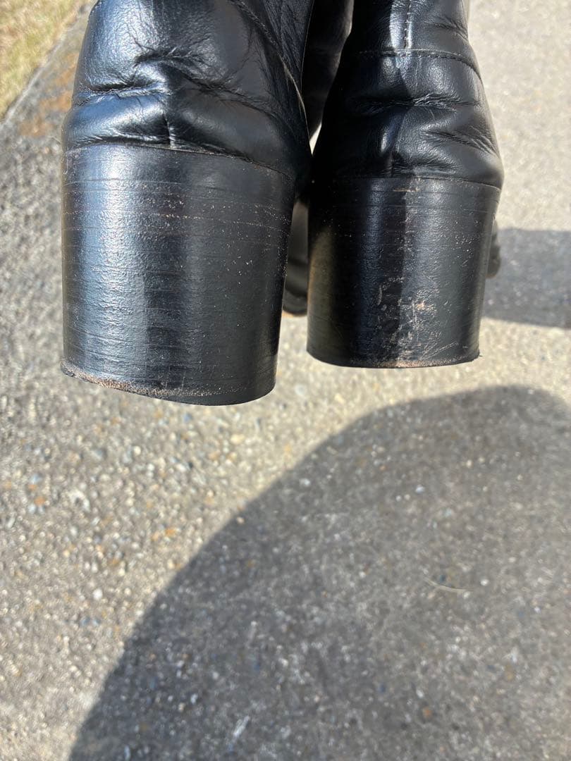 く*り様 Maison Margiela ブラックブーツ 42