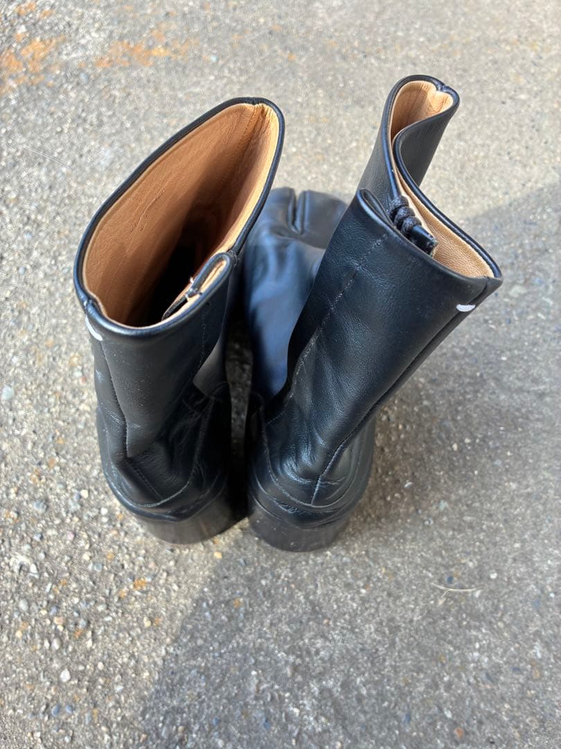 く*り様 Maison Margiela ブラックブーツ 42