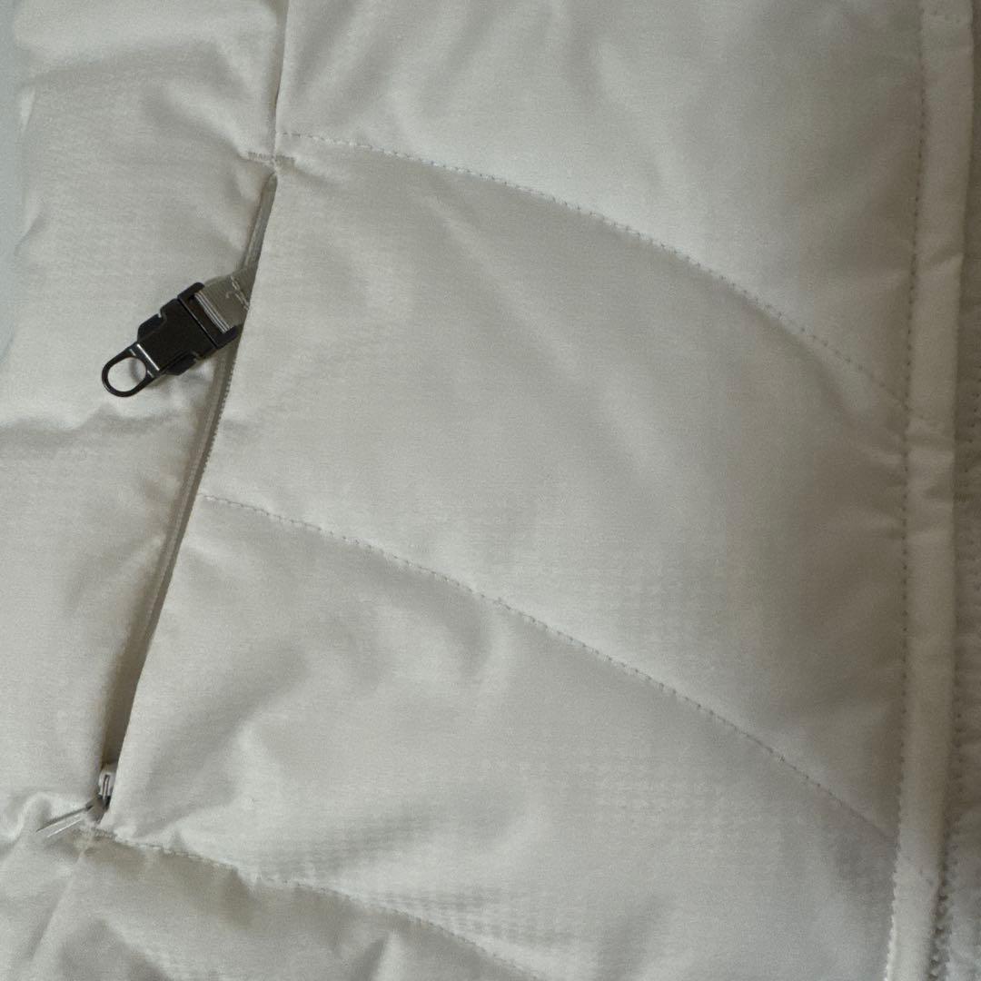 THE NORTH FACE ホワイト ダウンベスト XS