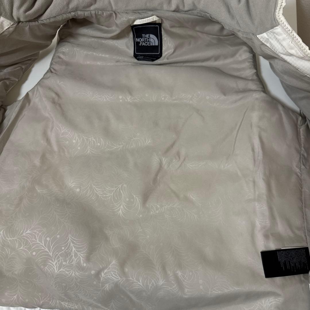 THE NORTH FACE ホワイト ダウンベスト XS