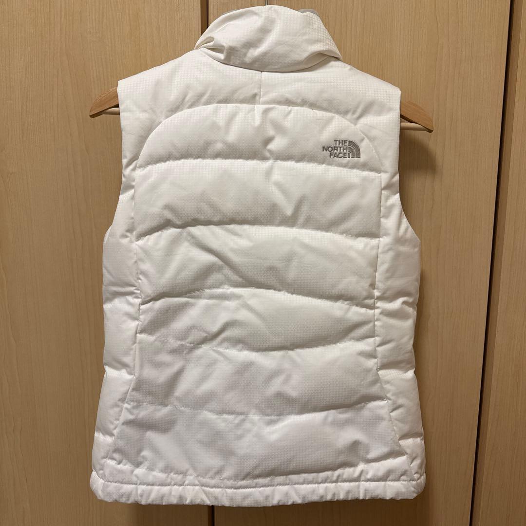 THE NORTH FACE ホワイト ダウンベスト XS