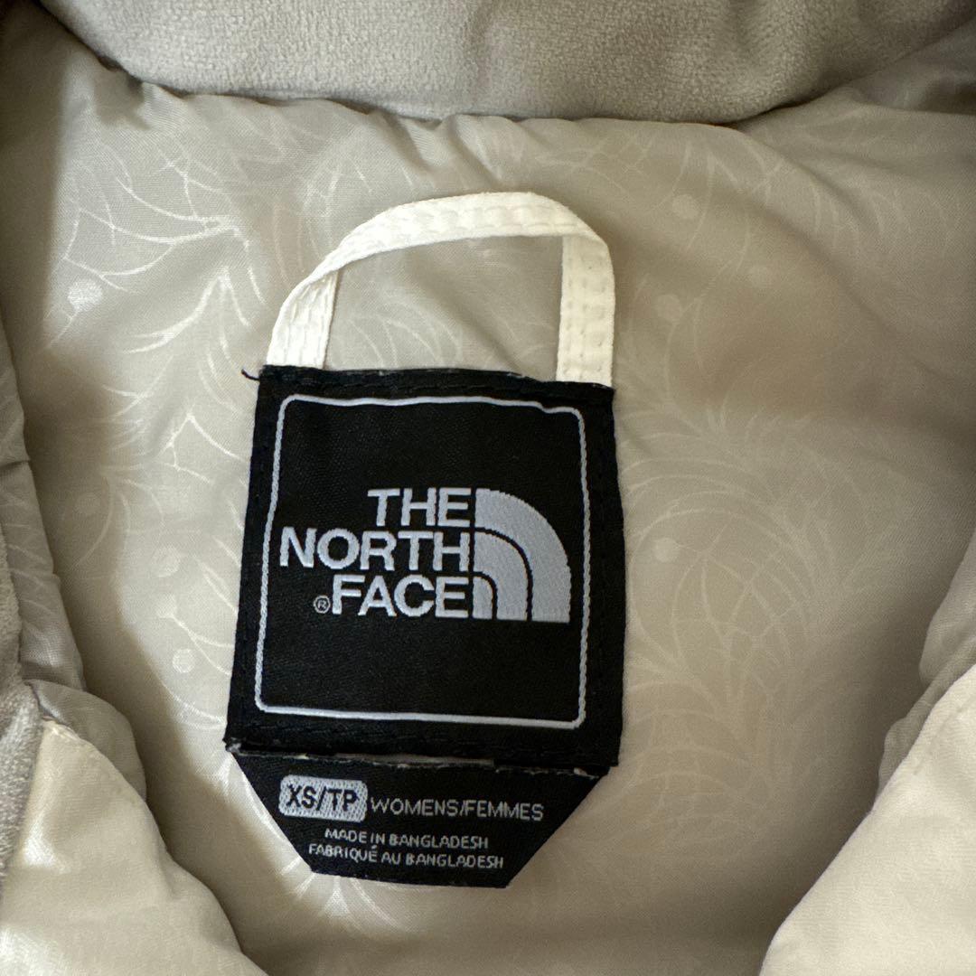 THE NORTH FACE ホワイト ダウンベスト XS