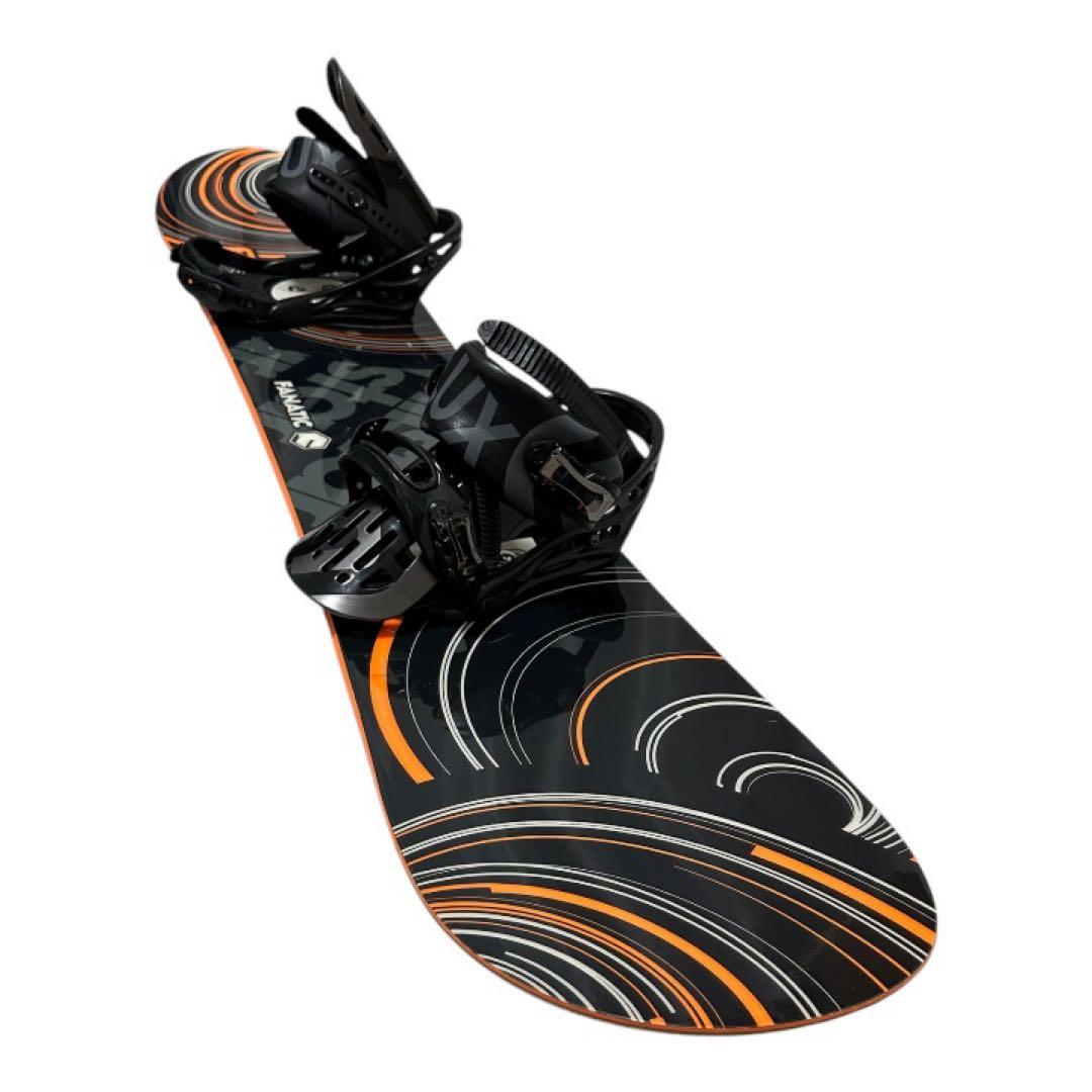 fanatic × FLUX ビンディング付きスノーボード 155cm カバー付