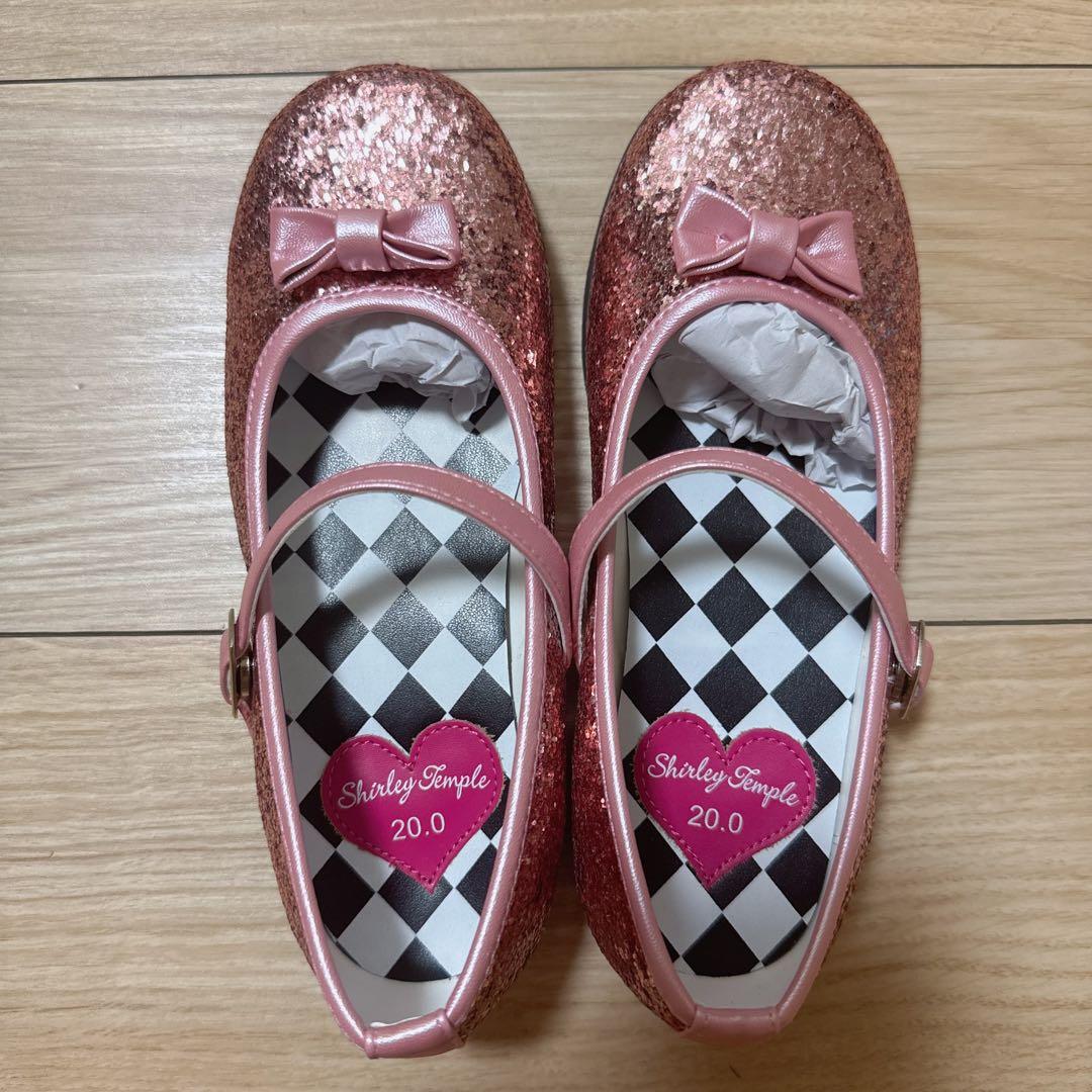 シャーリーテンプル　シューズ　スニーカー　20サイズ　新品