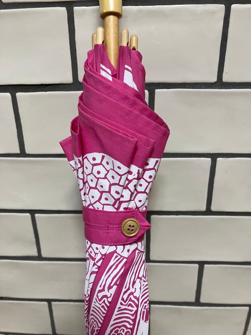 新作　ハンドメイド　tutuvi生地　日傘