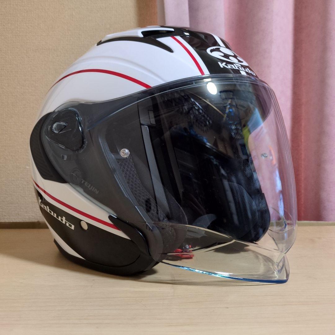 最終値下　OGK KABUTO　EXCEED インナーバイザー　L　送込