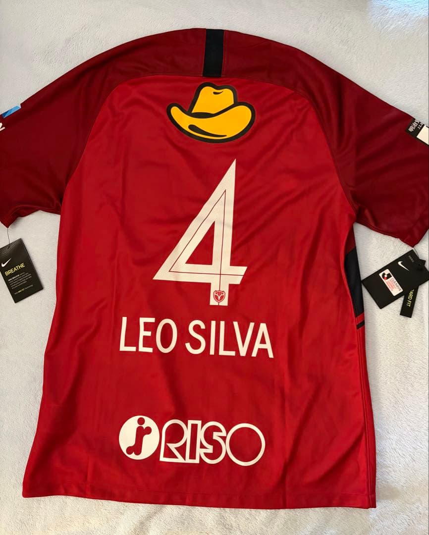 鹿島アントラーズ　レオシルバ　LEO SILVA 背番号4 ユニフォーム　新品